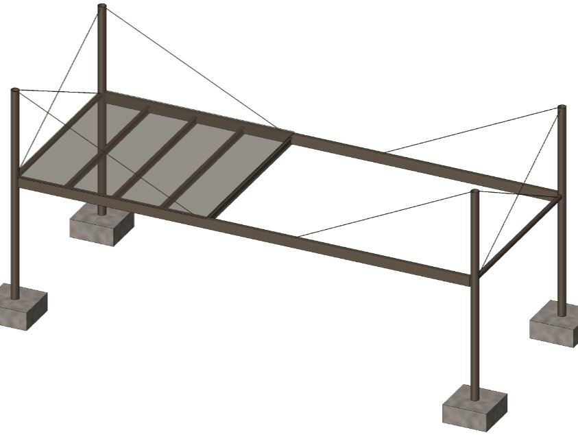 Steel Canopy Design