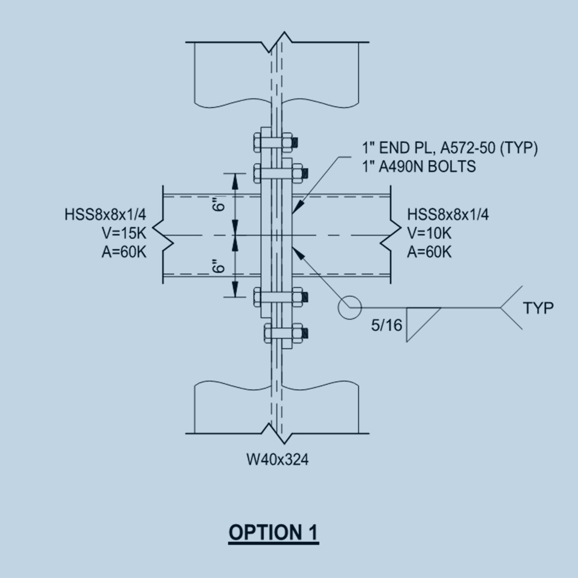 Conceptual Connection Design for Fabricator Estimating